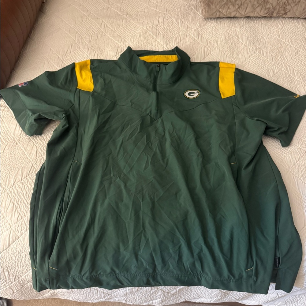 Nike Green Bay Packers Short Sleeve Pullover
